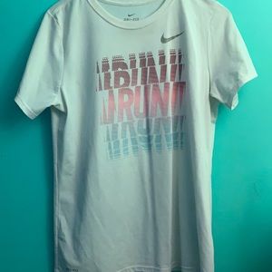 Nike white top